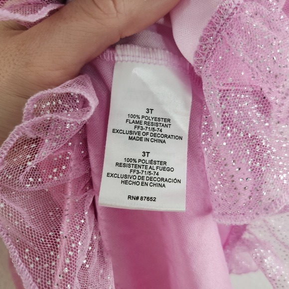 Disney Princess Toddler Girls 3T High-Low Hem dress Nightgown - Picture 7 of 9